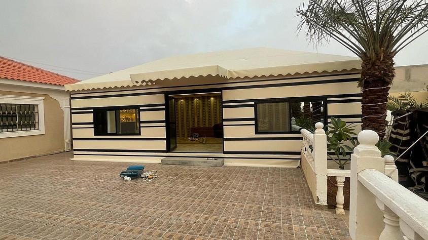 تركيب بيوت شعر ملكي بتصميم عربي فاخر في الرياض
